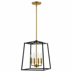 Kira Home Bellevue 15.5" Farmhouse Lantern Pendant Light, Adjustable Foyer -Ceiling Lighting Shop 0091930700c7c244 8429 w800 h800 b1 p0