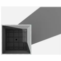 Veradek Midland Tall Square Planter, Gray, 26'' -Ceiling Lighting Shop 01c1237b01795bcf 3137 w800 h800 b1 p0
