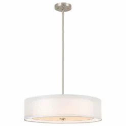 Kira Home Lindos 20" Double Drum Chandelier, Glass Diffuser, Stem-Hung -Ceiling Lighting Shop 0221d8440d71b194 8695 w800 h800 b1 p0