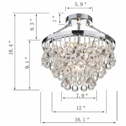 Greenville Signature Ariane 5-Light Chrome Semi Flush Mount -Ceiling Lighting Shop 023140a20293c35d 1317 w800 h800 b1 p0