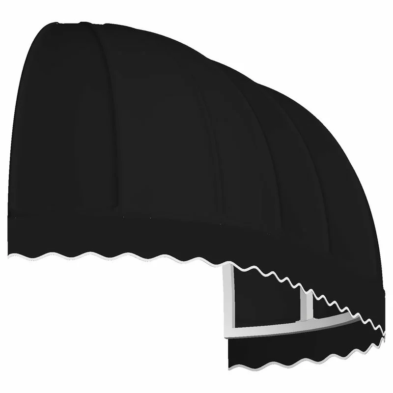 Awntech Corporation 8' Chicago Window/Entry Awning, Black 1 Awntech Corporation 8' Chicago Window/Entry Awning, Black