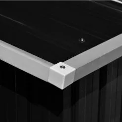 Vida XL International B.V. VidaXL Garden Shed With Sliding Doors 154.3" Metal Anthracite Tool Log Cabin 16 Vida XL International B.V. VidaXL Garden Shed With Sliding Doors 154.3" Metal Anthracite Tool Log Cabin -Ceiling Lighting Shop 0581621402b19843 4876 w800 h800 b0 p0