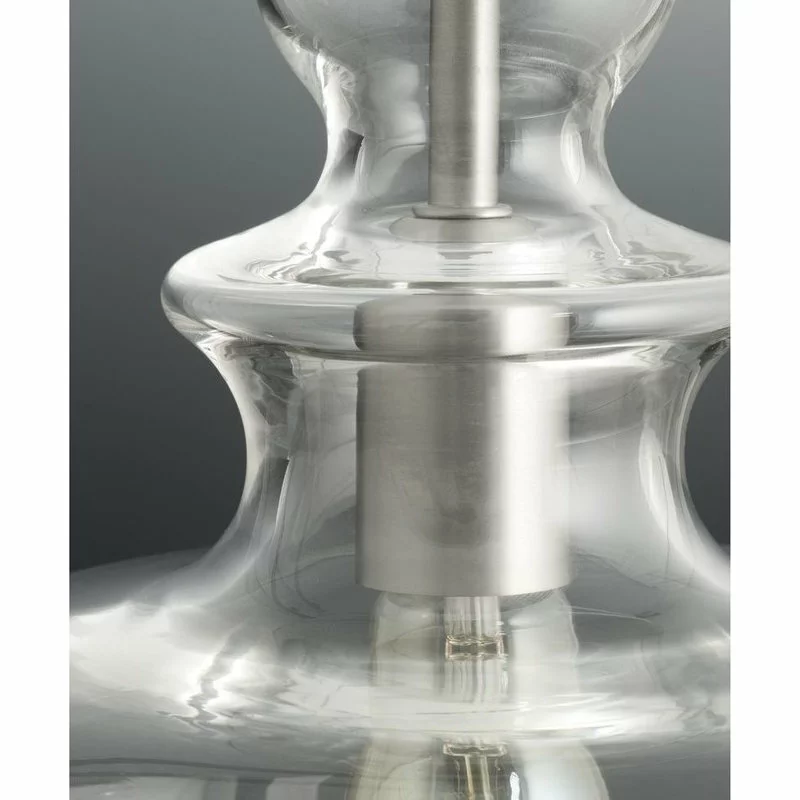 Progress Lighting P5332-09 Staunton 1-Light Pendant, Brushed Nickel 2 Progress Lighting P5332-09 Staunton 1-Light Pendant, Brushed Nickel - Image 2