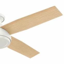 Hunter Fan Company 52" Dempsey Low Profile Ceiling Fan + Remote, Fresh White -Ceiling Lighting Shop 07b14fc60f8fec2d 9876 w800 h800 b1 p0