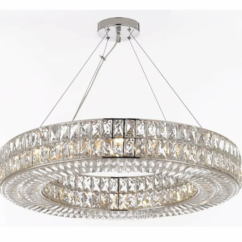 Harrison Lane Crystal Nimbus Ring Chandelier Modern/Contemporary Lighting 2 Harrison Lane Crystal Nimbus Ring Chandelier Modern/Contemporary Lighting - Image 2