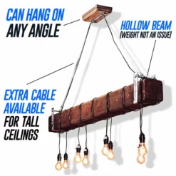 Makarios Decor Beam Chandelier, Golden Oak, 5' Length -Ceiling Lighting Shop 08a1e12f0ab5511e 2312 w800 h800 b1 p0