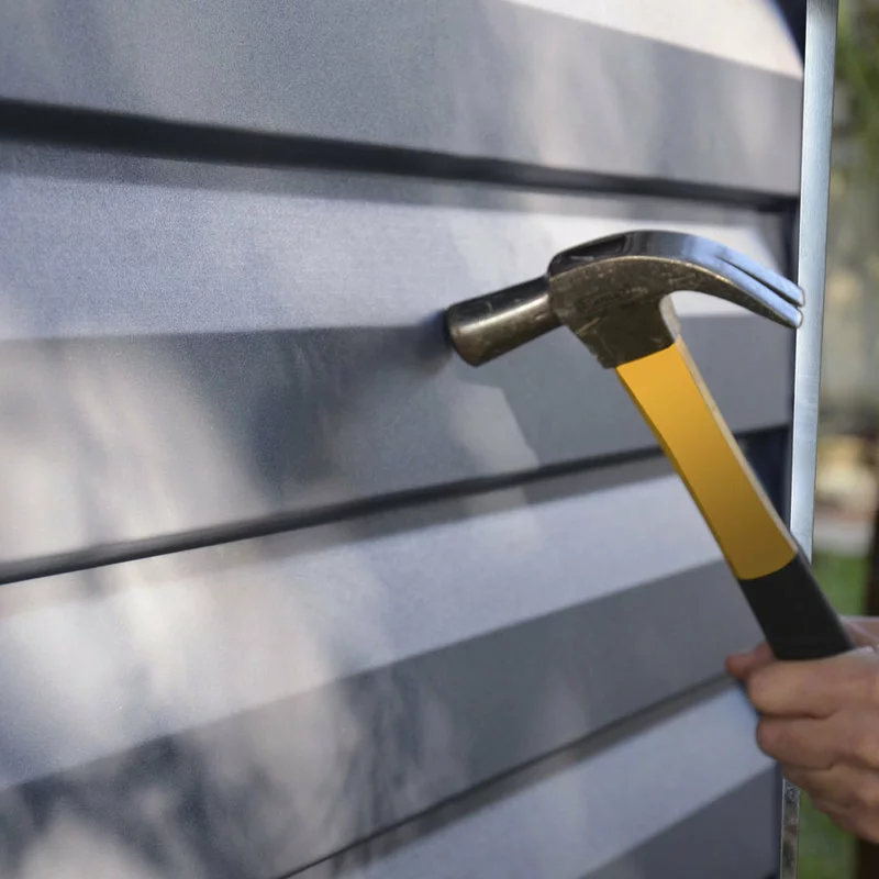 PALRAM-CANOPIA Palram - Canopia SkyLight 6' X 3' Storage Shed - Gray 4 PALRAM-CANOPIA Palram - Canopia SkyLight 6' X 3' Storage Shed - Gray - Image 4