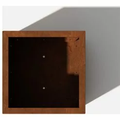 Veradek Metallic Series Corten Steel Cube Planter, Large -Ceiling Lighting Shop 0a0120e0038f4689 4376 w800 h800 b1 p0