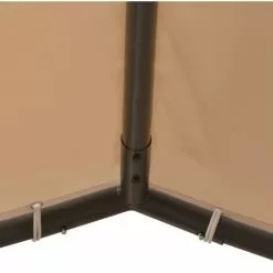 Vida XL International B.V. VidaXL Garden Gazebo 13' 1"x13' 1" Beige Patio Outdoor Tent Pavilion Canopy -Ceiling Lighting Shop 0c31ab0a0c0fdd60 1800 w800 h800 b0 p0
