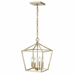 Millennium Lighting Incorporated 4-Light 12" Modern Gold Pendant -Ceiling Lighting Shop 0d51726d0f974796 2487 w800 h800 b1 p0