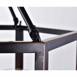 Edvivi Lighting 4-Light Oil Rubbed Bronze Hexagon Lantern Cage Chandelier Farmhouse -Ceiling Lighting Shop 0d81c6a30d8be0e1 0926 w800 h800 b0 p0