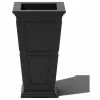 Veradek Brixton Tall Planter, 28", Black