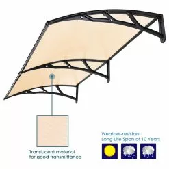 Yescom Polycarbonate Hollow Sheets, 40"x80", Brown/Black Trim, 1 -Piece -Ceiling Lighting Shop 0f81eb4d0c587689 3775 w800 h800 b1 p0