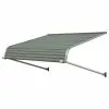 NuImage Awnings 1100 Series Aluminum Door Canopy 60"x54" Projection, Graystone