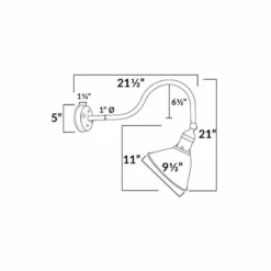 Affordable Quality Lighting Adjustable Metal Gooseneck Sign Light, Black -Ceiling Lighting Shop 11f1dfab0e8f6cba 3949 w800 h800 b1 p0