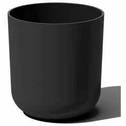 Veradek Pure Series Kona Planter, Black, 20 In.