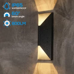 W86 Trading Co., LLC 6-Pack LED Outdoor Up Down Wall Light, 22W 3000K Warm White -Ceiling Lighting Shop 167190820374af35 0429 w800 h800 b0 p0