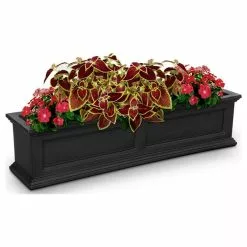 Mayne - Outdoor Products Of Distinction Mayne Fairfield 4ft Traditional Plastic Window Box In Black -Ceiling Lighting Shop 17a1f7f00fc9d033 3057 w800 h800 b1 p0