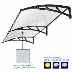 Yescom Polycarbonate Hollow Sheets, 40"x80", Clear/Black Trim, 1 -Piece 7 Yescom Polycarbonate Hollow Sheets, 40"x80", Clear/Black Trim, 1 -Piece -Ceiling Lighting Shop 17e14b100c5876aa 3726 w800 h800 b1 p0