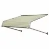 NuImage Awnings 1100 Series Aluminum Door Canopy 84"x48" Projection, Almond
