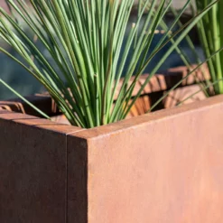 Veradek Metallic Series Corten Steel Span Planter, Large -Ceiling Lighting Shop 18d1ff7c03124db0 6724 w800 h800 b0 p0