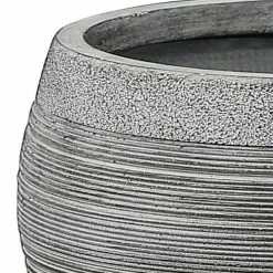 LuxenHome Stone Finish Pottery Bowl Planter (Small) -Ceiling Lighting Shop 192133110241bace 2796 w800 h800 b0 p0