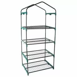 Pure Garden 4 Tier Mini Greenhouse With Cover 27.5 X 19 X 63 Inches -Ceiling Lighting Shop 1a21a8c70890e9bd 2403 w800 h800 b1 p0