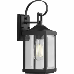 Progress Lighting P560021 Gibbes Street 15" Tall Outdoor Wall - Black