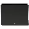Veradek Metallic Series Span Planter, Black, Large