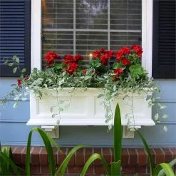 Mayne - Outdoor Products Of Distinction Mayne Fairfield 3ft Traditional Plastic Window Box In White -Ceiling Lighting Shop 1c31fe3f0fc9d054 7978 w800 h800 b0 p0