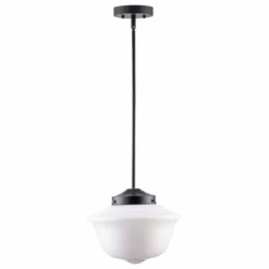 Linea Di Liara Lavagna Pendant Light With Milk Glass, Black -Ceiling Lighting Shop 1c410e890a0c92e8 4581 w800 h800 b1 p0