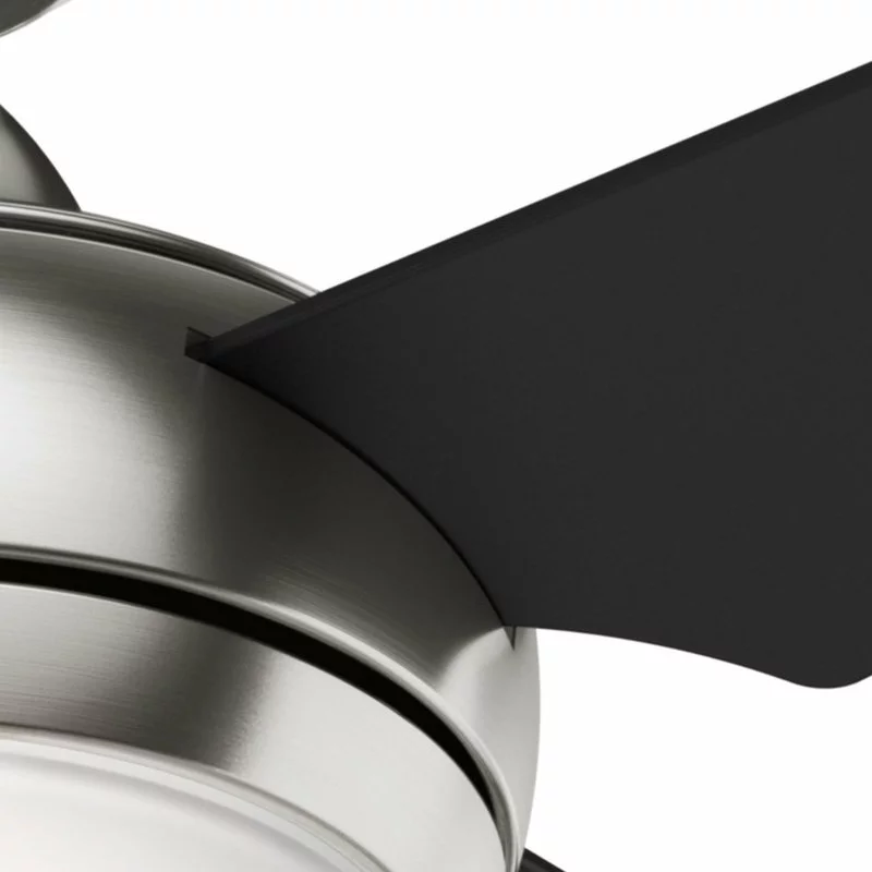 Hunter Fan Company Sonic Ceiling Fan With Light And Handheld Remote, Brushed Nic 7 Hunter Fan Company Sonic Ceiling Fan With Light And Handheld Remote, Brushed Nic - Image 7