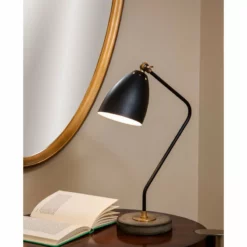 BASSETT MIRROR CO. Bassett Mirror Correll Task Lamp In Brass W/Cement Finish L3421TEC -Ceiling Lighting Shop 1de13afc0afb6ec6 1539 w800 h800 b0 p0