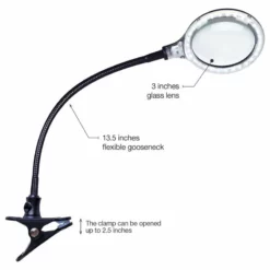 Brightech LightView Flex Magnifier With Bright LED Light & Sturdy Clamp, Black 7 Brightech LightView Flex Magnifier With Bright LED Light & Sturdy Clamp, Black -Ceiling Lighting Shop 1e619cf20ed8edbf 8472 w800 h800 b1 p0