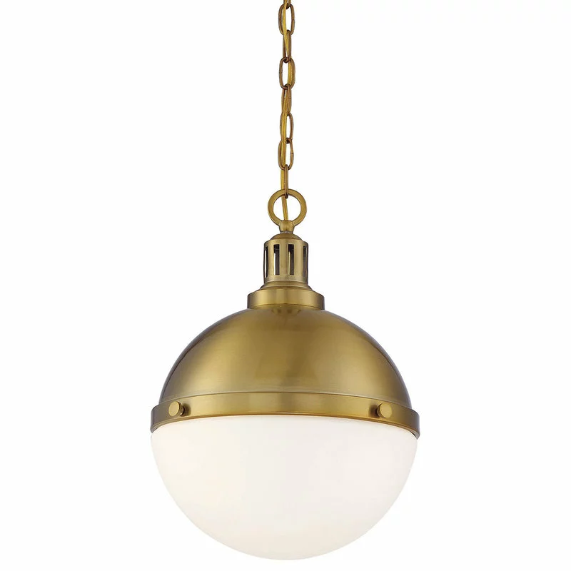 Savoy House Lilly 2-Light Pendant, Warm Brass 3 Savoy House Lilly 2-Light Pendant, Warm Brass - Image 3