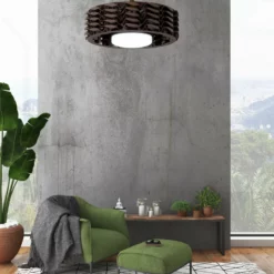 Todays Fans Oceano Bladeless Ceiling Fan, 6 Speeds With LED Light - 23 Inch, Coffee 12 Todays Fans Oceano Bladeless Ceiling Fan, 6 Speeds With LED Light - 23 Inch, Coffee -Ceiling Lighting Shop 1e9171e10e303672 0110 w800 h800 b0 p0