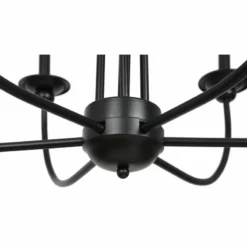 LNC Lighting LNC Modern Farmhouse Candle-Style 9-Light Black Chandelier -Ceiling Lighting Shop 1fc10dc5033a9d88 8731 w800 h800 b1 p0