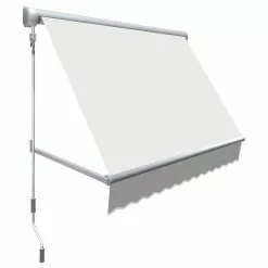 Awntech Corporation 52.5" Mesa Window Retractable Awning, Off White