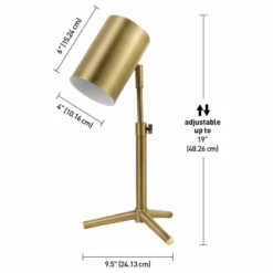 Globe Electric Pratt 18" Matte Brass Desk Lamp -Ceiling Lighting Shop 1fe10c850a860a1a 3850 w800 h800 b1 p0