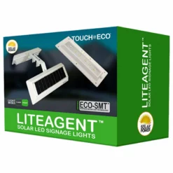 Touch Of ECO Solar Dual Sided LED Post Sign Light For Outdoor Signs -Ceiling Lighting Shop 1fe1c7e40db209ef 2628 w800 h800 b1 p0