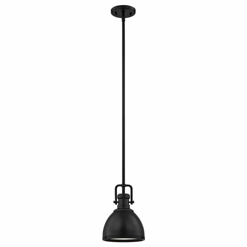 Destination Lighting Farmhouse Industrial Black Mini-Pendant 7.38-Inch Wide 2 Destination Lighting Farmhouse Industrial Black Mini-Pendant 7.38-Inch Wide - Image 2