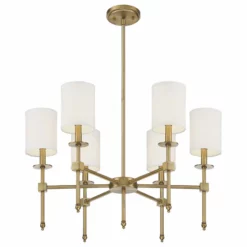 Savoy House Chatham 6-Light Chandelier, Warm Brass 8 Savoy House Chatham 6-Light Chandelier, Warm Brass -Ceiling Lighting Shop 20d164a50bfed6f7 3377 w800 h800 b1 p0