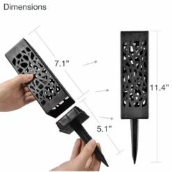 Vandue Corporation Modern Home Set Of 6 Solar Powered LED Path Lights - Modern Deco Design - Light 10 Vandue Corporation Modern Home Set Of 6 Solar Powered LED Path Lights - Modern Deco Design - Light -Ceiling Lighting Shop 227138890efbb141 0604 w800 h800 b1 p0