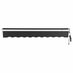 Awntech Corporation 16' Maui-Lx Right Motor With Remote Retractable Awning, Black -Ceiling Lighting Shop 2271715102153516 2421 w800 h800 b1 p0