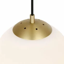 Light Society Aura Globe Pendant, Milk Glass -Ceiling Lighting Shop 24118e880ef62c02 8206 w800 h800 b0 p0