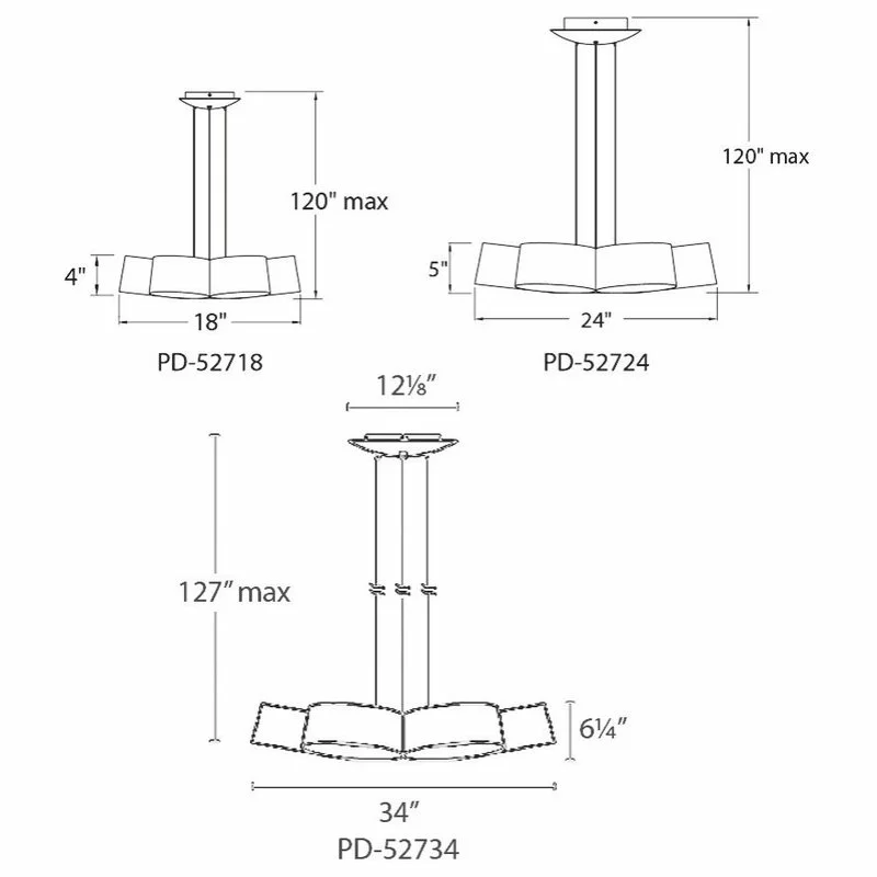 Modern Forms Marimba LED Chandelier, Gold Leaf, 24" 2 Modern Forms Marimba LED Chandelier, Gold Leaf, 24" - Image 2