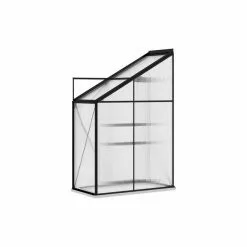 Vida XL International B.V. VidaXL Greenhouse Anthracite Aluminum 50.9 Ft³ Conservatory Garden Plant House -Ceiling Lighting Shop 24411ad103934f76 1092 w800 h800 b1 p0