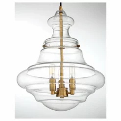 Helmsman Lighting Works 3-Light Pendant, Natural Brass -Ceiling Lighting Shop 25d13dda0aa17fcb 0061 w800 h800 b0 p0