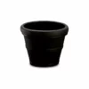 Crescent Garden Brunello Planter, Black, 27"