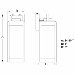 Vaxcel Kinzie 1 Light Dusk To Dawn Outdoor Wall Lantern Clear Glass, Textured Black, 5- -Ceiling Lighting Shop 27a1fda801cc7e36 1168 w800 h800 b1 p0